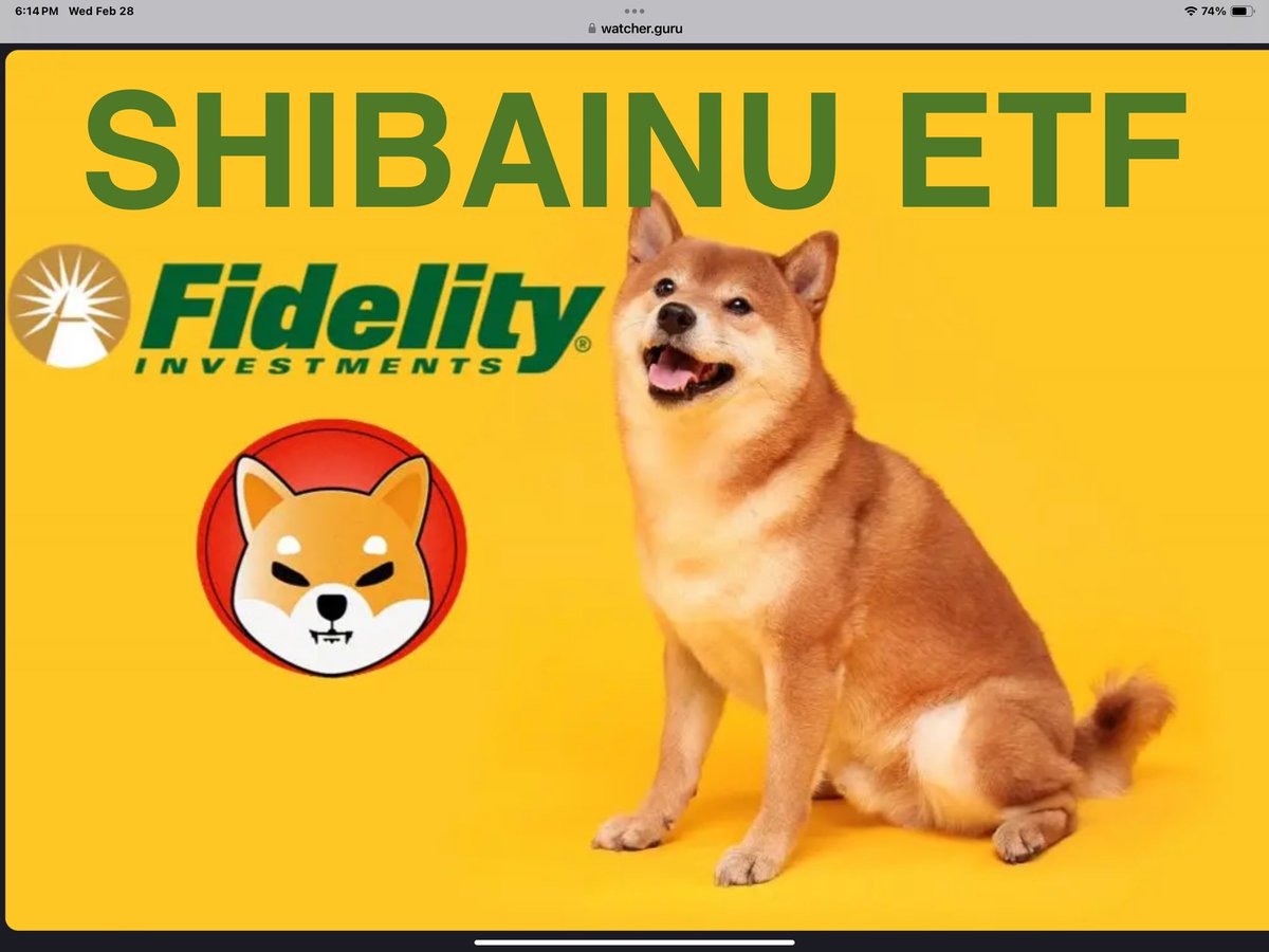 SHIB Bezos (@bezoscrypto) on Twitter photo Comment "YES" and Repost If You Want FIDELITY To LIST #ShibaInuETF 💚📈
<a href="/Fidelity/">Fidelity Investments</a> <a href="/DigitalAssets/">Fidelity Digital Assets</a> CEO #AbigailJohnson
Manifest Believe Claim
$SHIB #SHIB #ShibaInu #Shibarium #SHIBARMY #BONE #LEASH #RyoshiL2 #ShibETF #BlackRockShibaInuETF #FidelityShibaInuETF #GrayScaleShibaInuETF Comment "YES" and Repost If You Want FIDELITY To LIST #ShibaInuETF 💚📈
<a href="/Fidelity/">Fidelity Investments</a> <a href="/DigitalAssets/">Fidelity Digital Assets</a> CEO #AbigailJohnson
Manifest Believe Claim
$SHIB #SHIB #ShibaInu #Shibarium #SHIBARMY #BONE #LEASH #RyoshiL2 #ShibETF #BlackRockShibaInuETF #FidelityShibaInuETF #GrayScaleShibaInuETF