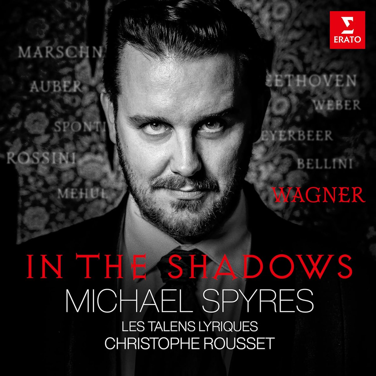 #MichaelSpyres's latest album for @WarnerClassics, #InTheShadows is out! In his new CD, Michael delves into the musical landscape from which #Wagner's operas emerged. #ChristopheRousset leads #LesTalensLyriques. @Spikelmyers