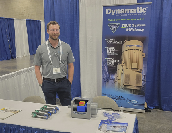 Mahalo Engineered Systems! A big thanks goes out to Bryce for representing Dynamatic at the Pacific Water Conference in Honolulu. Thanks to Bryce, attendees got a chance to learn firsthand about the benefits of eddy current variable speed drives in water/wastewater applications.