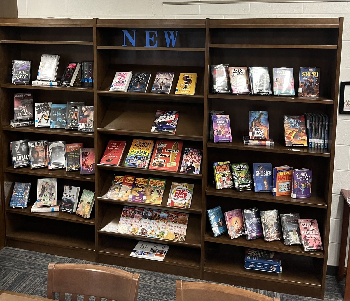 WVReads's tweet photo. Ahhhhh, the smell of new books! https://t.co/RFaLusT9oD