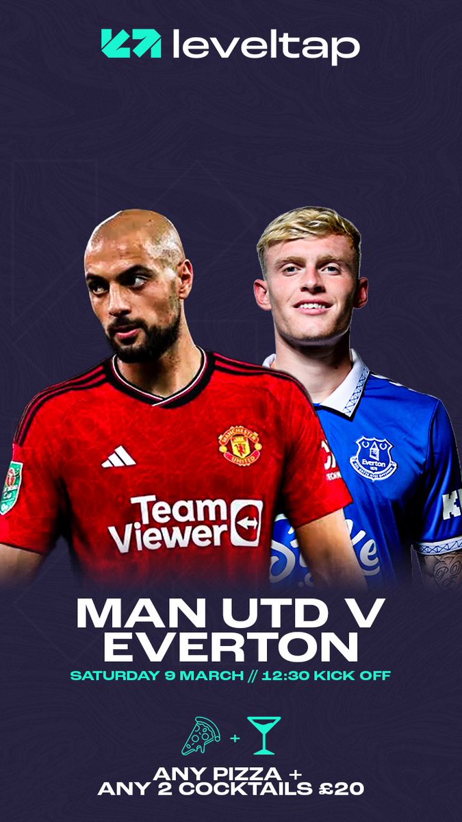 LevelTapLPL's tweet image. Live Sports at @LevelTapLPL ⚽️

Sparta Prague v Liverpool | 7/3/24 | 17:45 kick off

Man Utd v Everton | 9/3/24 | 12:30 kick off

Liverpool v City | 10/3/24 | 15:45 kick off

+ #SaudiArabianGP 
+ All European matches

#livefootball #liverpool #f1 #lfc #everton #leveltap