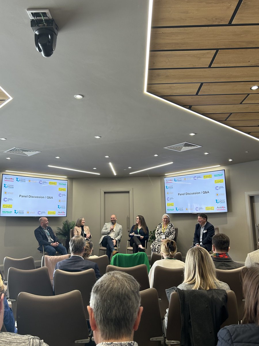 JaneMHoare's tweet photo. Delighted to attend the inaugural info session for the #NICCC this morning. It’s fantastic to see so many cancer charities coming together to create a unified sector and a strong voice for cancer patients across Northern Ireland. ⁦@CCUCharity⁩ https://t.co/zaBGCmltiN
