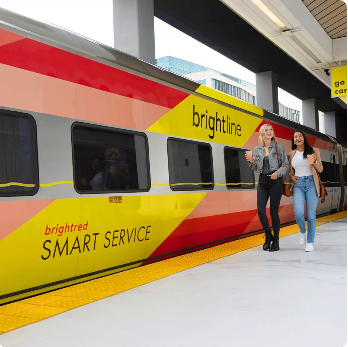 tripstastestips's tweet photo. Planning a Disney World trip? Here's a great tip: hop on Brightline for a stress-free, stylish train ride from South Florida to Orlando. No traffic, no airport hassle – just smooth sailing through Florida. Buckle up and sprinkle extra magic on your Disney dream! 
@gobrightline https://t.co/LIsIIwR0vn