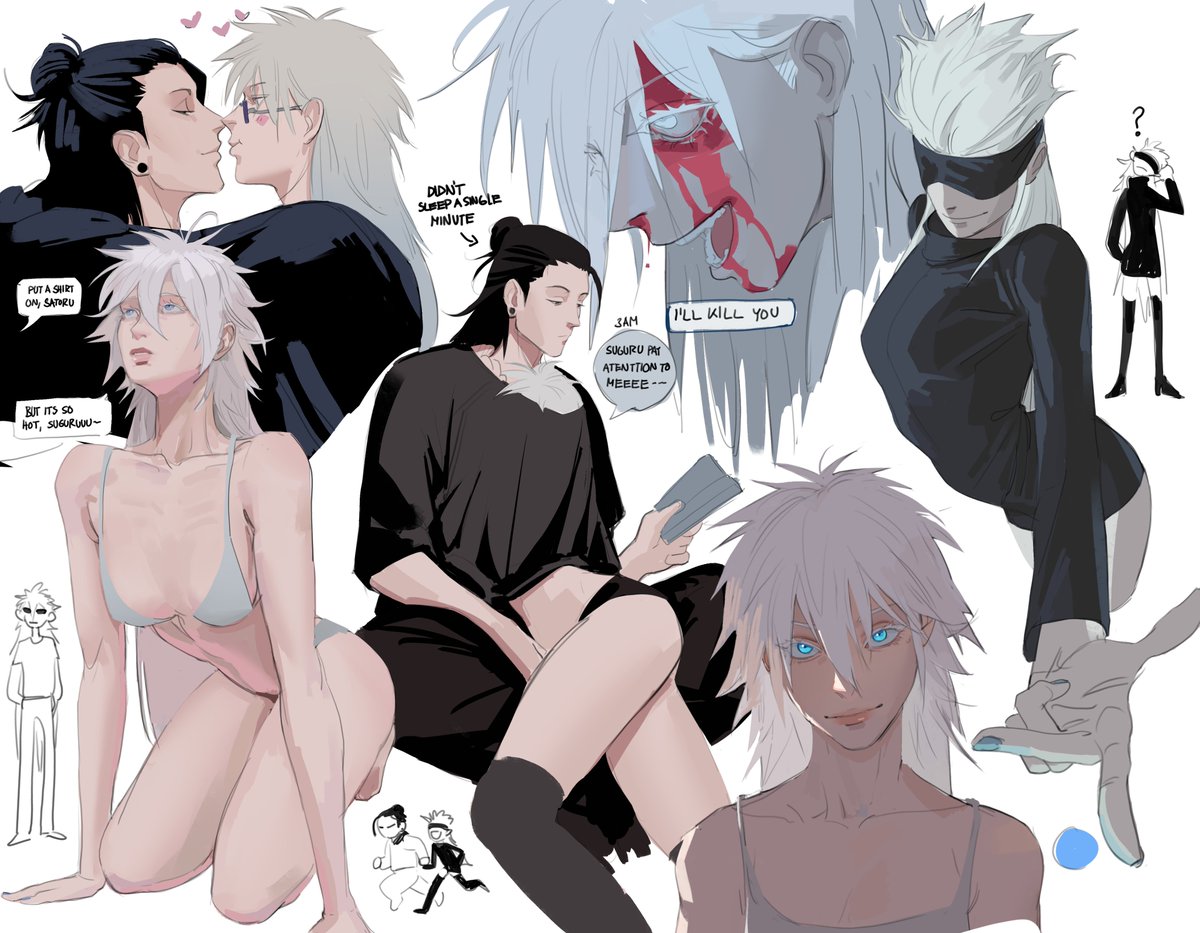 fem gojo doodles #jjk