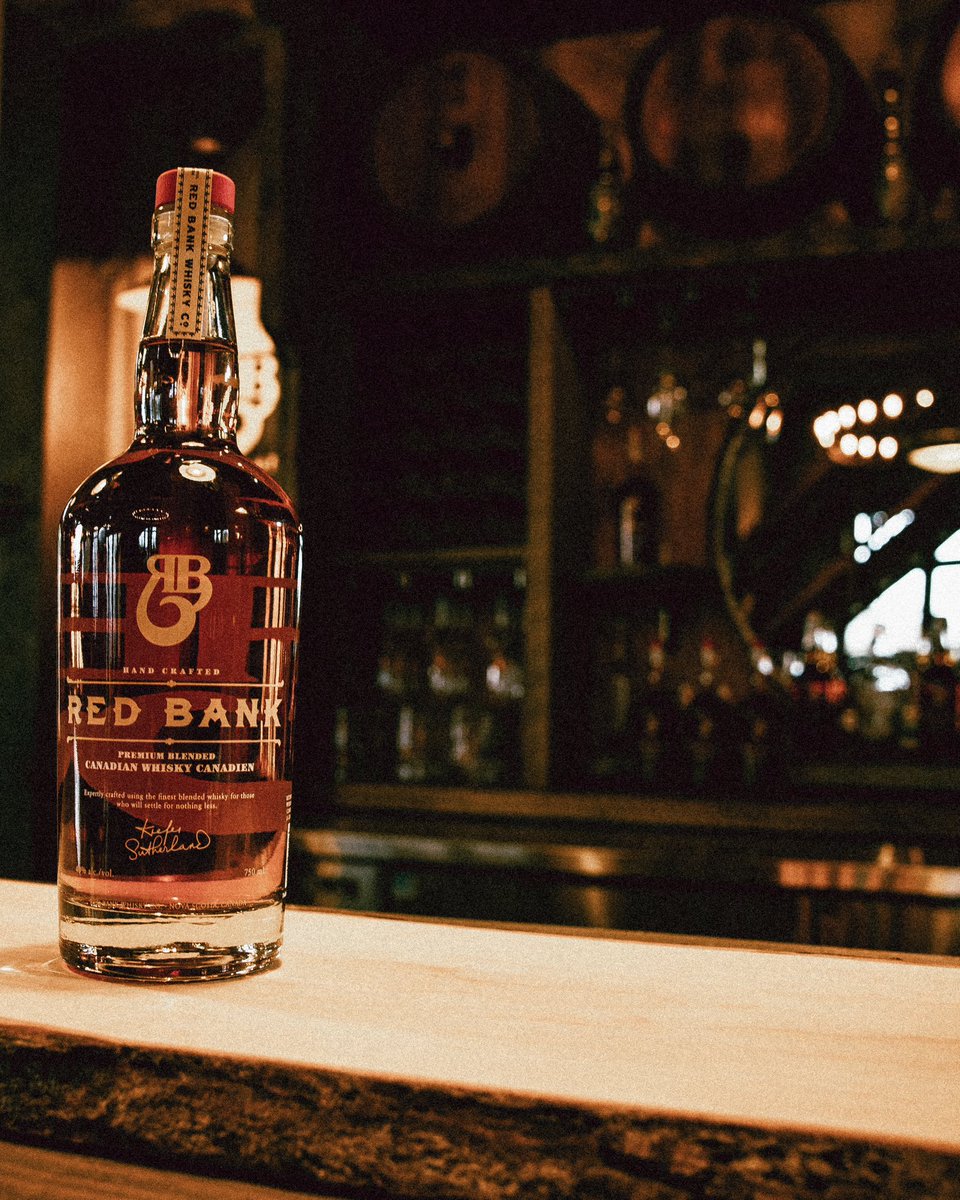 Perfectly balanced &amp; and hand-crafted with pure Canadian ingredients 🥃

Be sure to visit our website for updates as we are currently expanding our availability!

*Red Bank is about sharing moments, not forgetting them. Please drink responsibly.

#RedBankWhisky #CanadianBorn