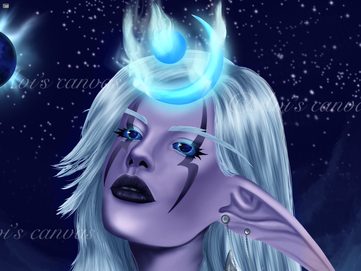 Avi_canvas's tweet photo. Thank you so much for giving me the to work on your beautiful Druid @LadyFellendar! Absolutely loved to work on her 💚 https://t.co/AjKRjxUiai