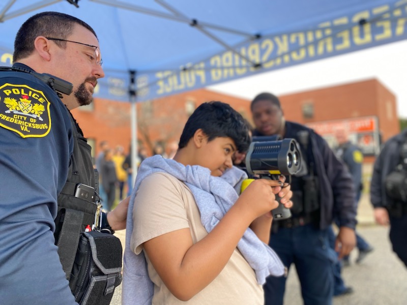 School Resource Officer Florio doesn't just keep Walker-Grant Middle School safe. He also finds interactive ways to help enhance students learning. Eighth graders at Walker Grant are currently learning about sound waves and frequencies in preparation for the SOLs. To advance…