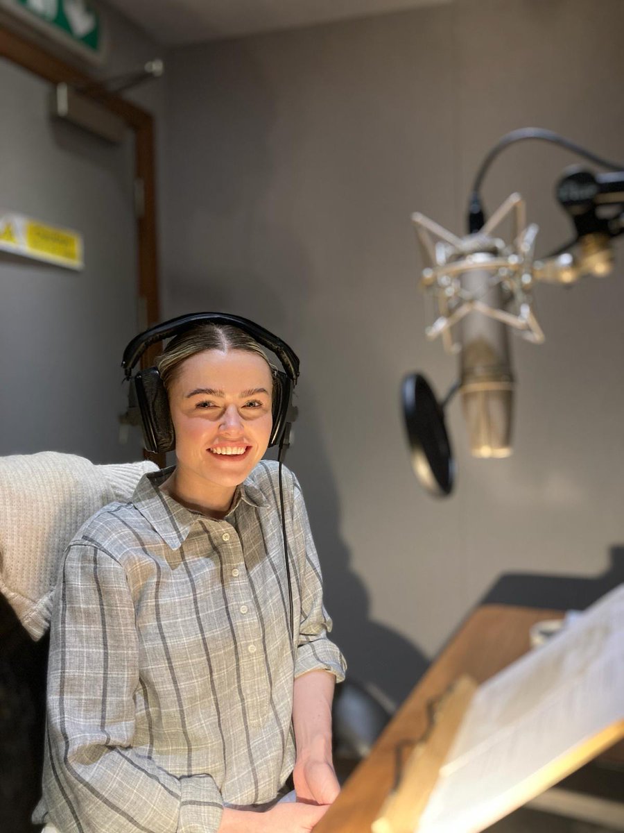 The finishing touches being put to the latest series of our award winning #Tagged as the great @BeckySouthworth records the voice over. You will be able to catch it on @bbcthree later in the year