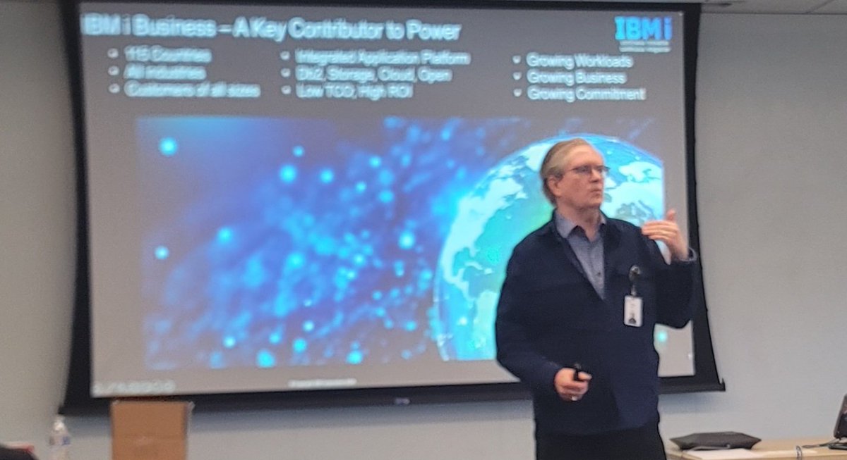 The_Iron_Monger's tweet photo. What a great experience with IBM i rockstar @Steve_Will_IBMi .  #Power10 #OpenShift #Docker #NerdHerd #PowerVC #IBMChampion #fintech #AIX #VIOS #PowerVM #IBMi #IBMCloud #Linux #Unix # https://t.co/cPgba2dswh