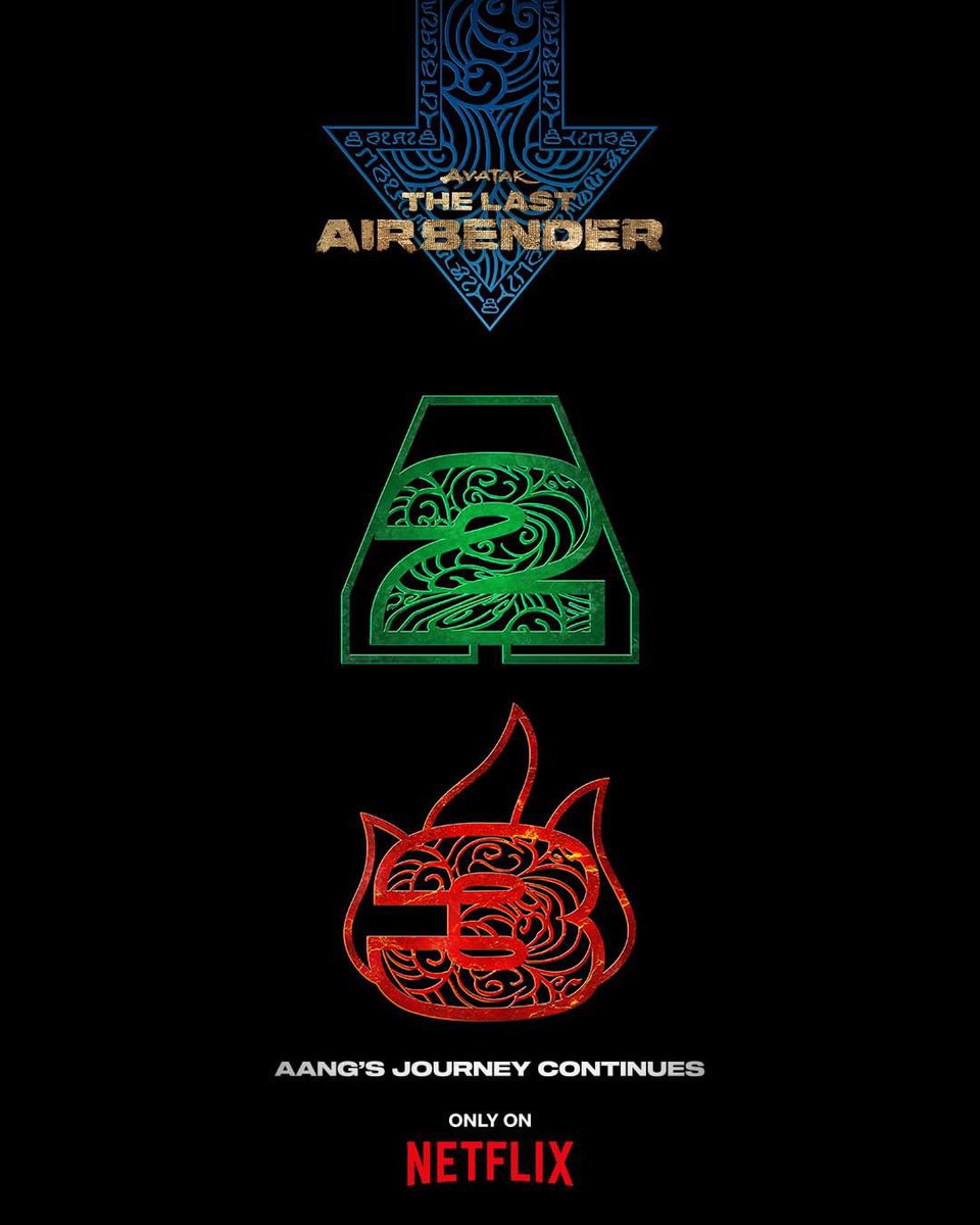 gmanews's tweet photo. Netflix has announced that "Avatar: The Last Airbender" will return for Seasons 2 and 3! 

📷 Netflix / Facebook https://t.co/T4YlKmWlGU