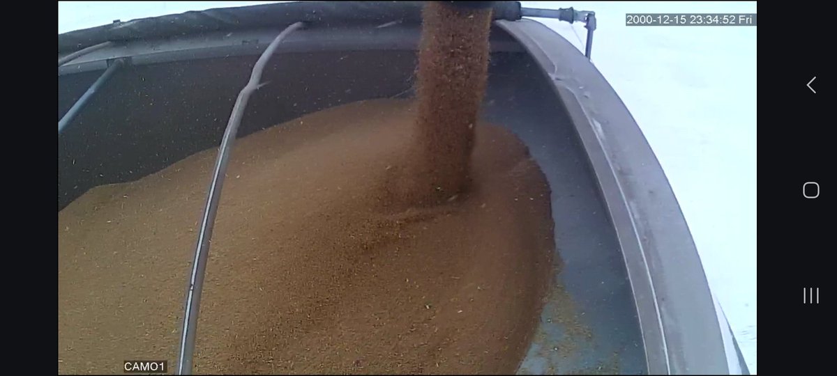 Wifi camera mounted on the auger while it's snowing &amp; blowing = priceless