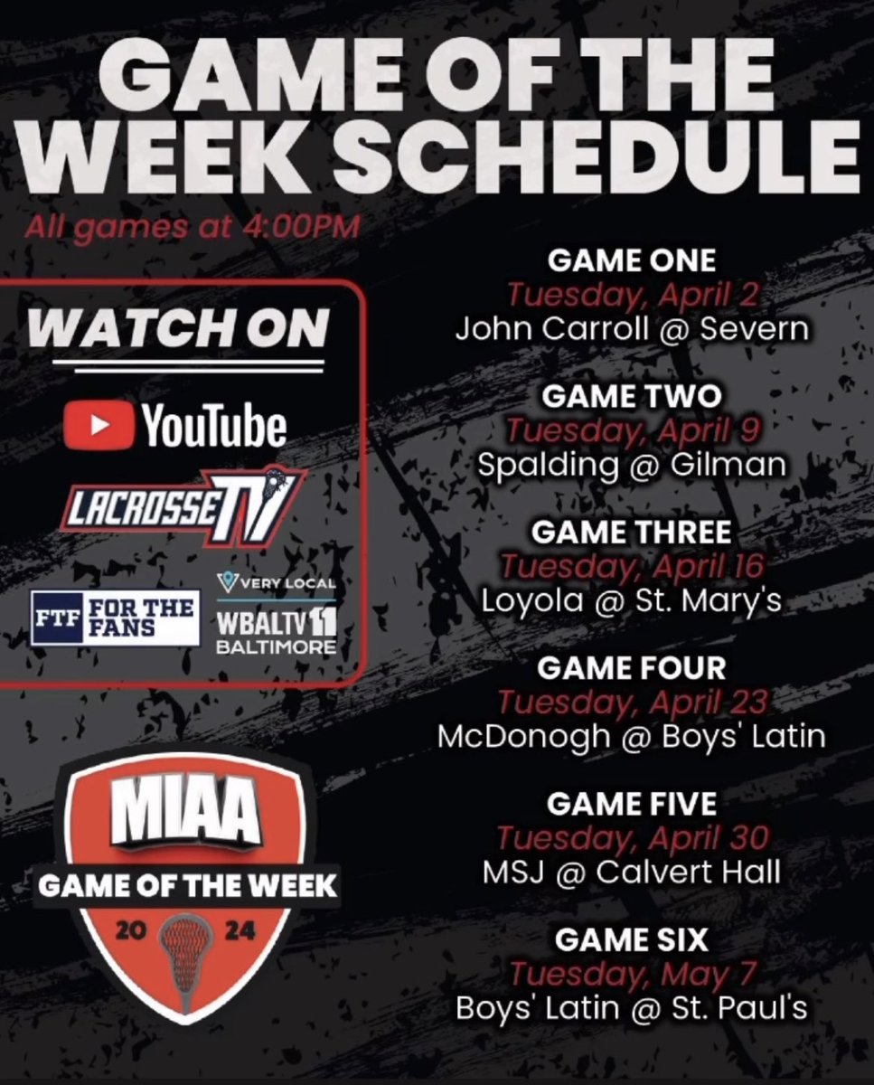 scores_lax's tweet photo. MIAA Game of the Week! https://t.co/bOA0sNFIT0