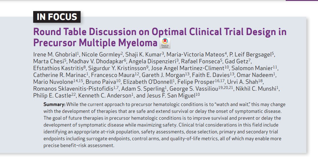 Dave Gennert (@davegennert) on Twitter photo Nicole Gormley (<a href="/FDAOncology/">FDA Oncology</a>) shares regulatory perspective on #hemonc trial design at #AACRbcd24: defining biomarkers, surrogate endpoints. Read her NEW perspective out now w/ <a href="/IrenemGhobrial/">Irene Ghobrial</a> on these considerations for #myeloma trials: aacrjournals.org/bloodcancerdis… Nicole Gormley (<a href="/FDAOncology/">FDA Oncology</a>) shares regulatory perspective on #hemonc trial design at #AACRbcd24: defining biomarkers, surrogate endpoints. Read her NEW perspective out now w/ <a href="/IrenemGhobrial/">Irene Ghobrial</a> on these considerations for #myeloma trials: aacrjournals.org/bloodcancerdis…