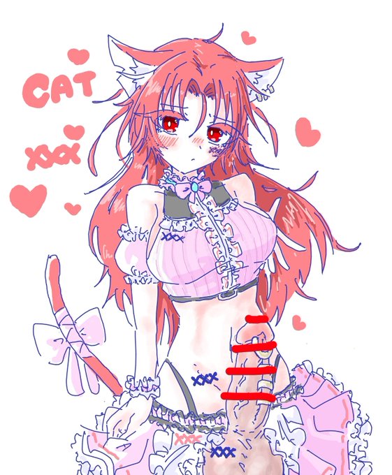 可愛い服を着せたい気持ちとふたなりを描きたい気持ちが殴り合った結果のいちごちゃん🍓 