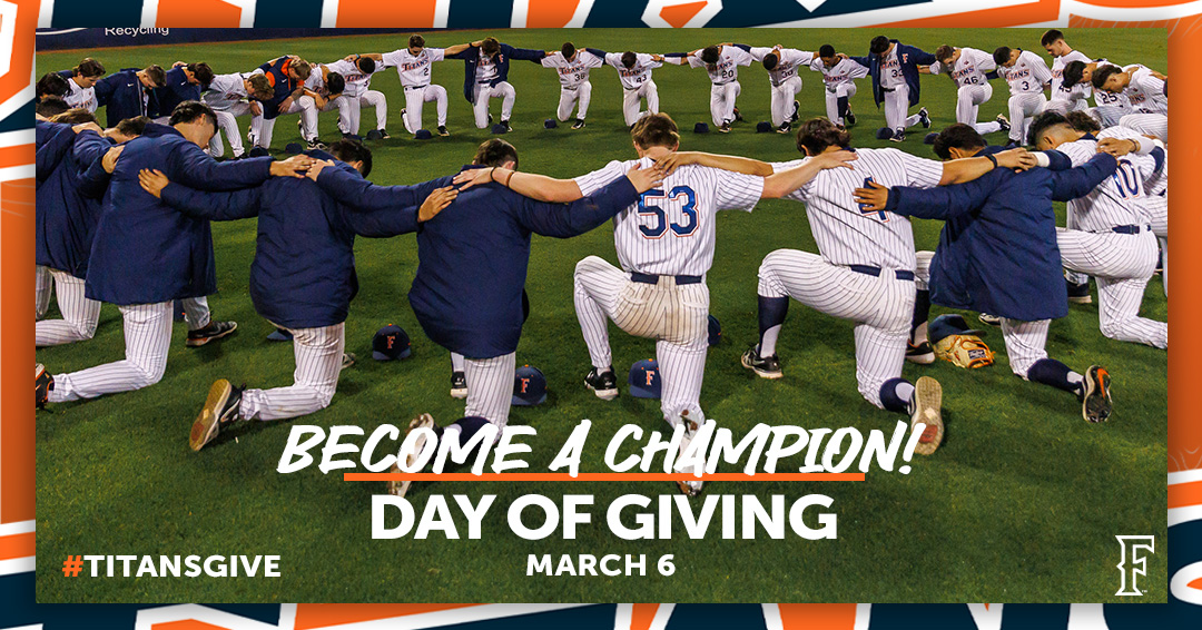 TITANS DAY OF GIVING! Support our program today and get dollar-for-dollar matching gifts starting at 6 a.m., 9 a.m., noon, 6 p.m. or 8 p.m.! Follow the link below to give ⬇️ titansgive.fullerton.edu/giving-day/814… #TusksUp