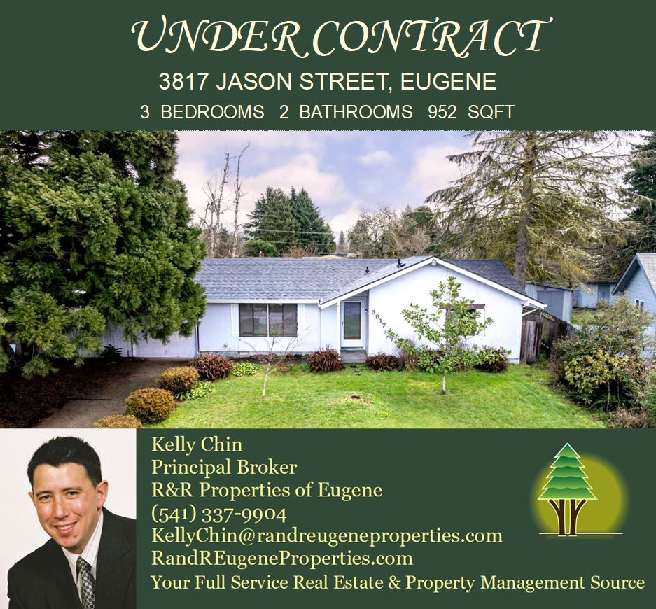 Congratulations to our thrilled sellers! Their investment went PENDING in just 1 DAY! Thinking of selling? Contact us!
RandREugeneProperties.com
.
#undercontract #listingagent #kellychin #firstnextforever #randrpropertiesofeugene #teameugene #justlisted