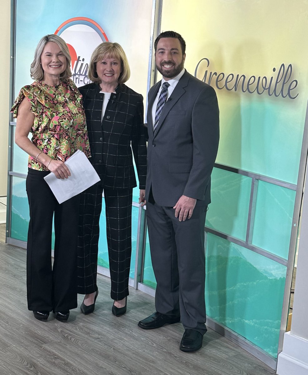 Thank you @DaytimeTri for allowing Dr. Kyle Loudermilk, principal of John Sevier Middle and Dr. Debra Bentley, Project Director to showcase the great work taking place with students in Project On-Track.