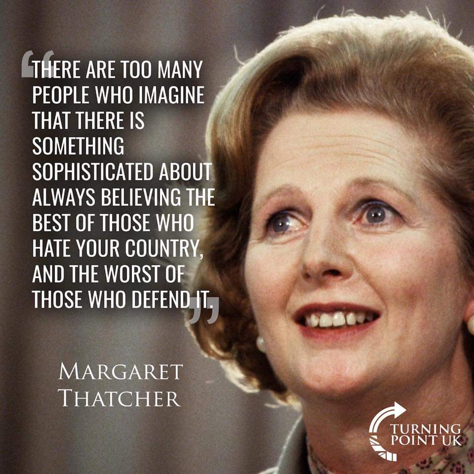 Ain't that the truth...

#MargaretThatcher