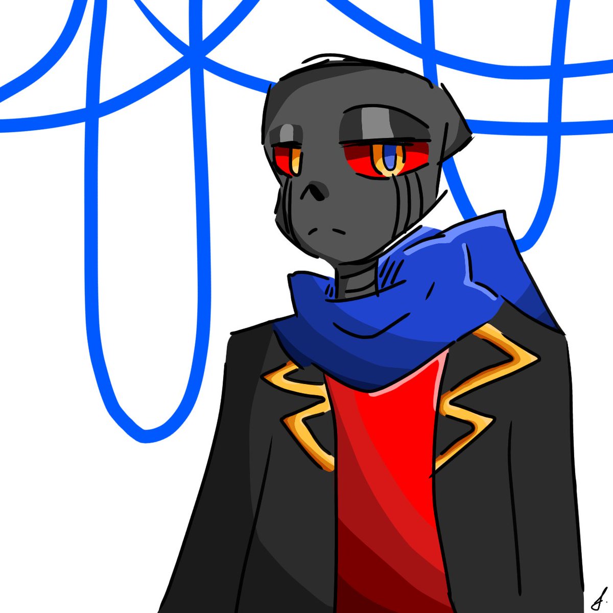 Yarik_3352's tweet photo. — I'm starting to get scared that I'm changing styles too often =

———————
#errorsans https://t.co/R3AiywikQl