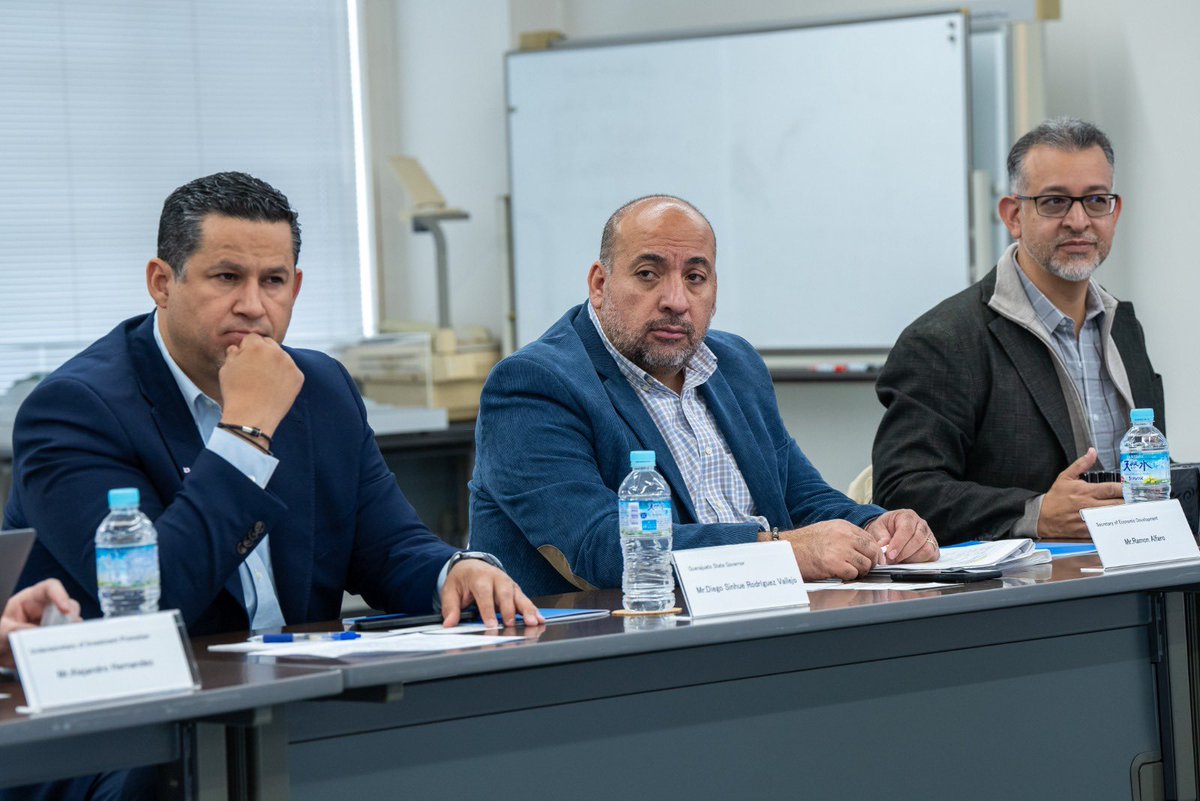 diegosinhue's tweet photo. Yusei Holdings es una empresa especializada en la inyección  de plástico de alto nivel, ellos han decidido anunciar una inversión de más de 1,400 millones de pesos en #Guanajuato, para generar 500 empleos directos. 

Agradecemos al señor Masuda su recibimiento y la confirmación de la confianza de las empresas Japonesas en nuestra entidad.