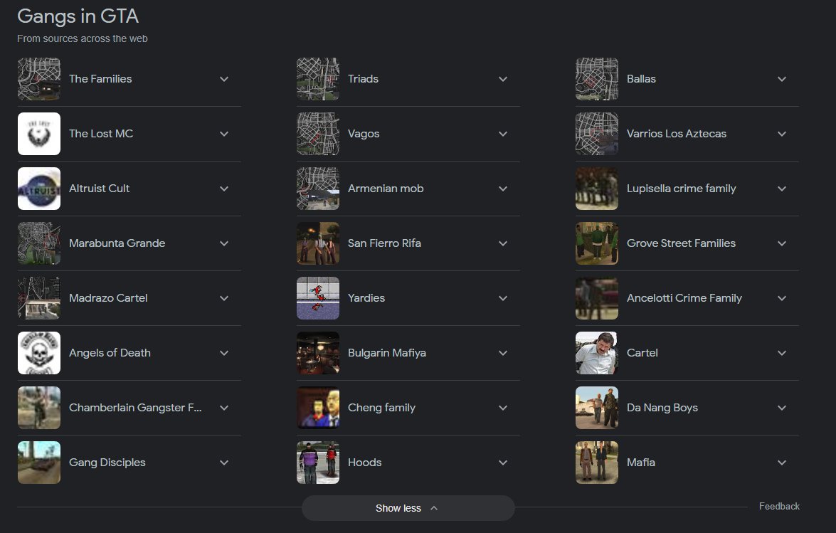 Idemous's tweet image. Funny how this is every gang linked to the actual gta series, You have cartels, street gangs, biker gangs, mafias and mobs but yeah we get shut down for glorifying gangs, Im not scientist but when i was 14 on gta i shagged a prozzy bumped her battered her n got me doe back, hows…