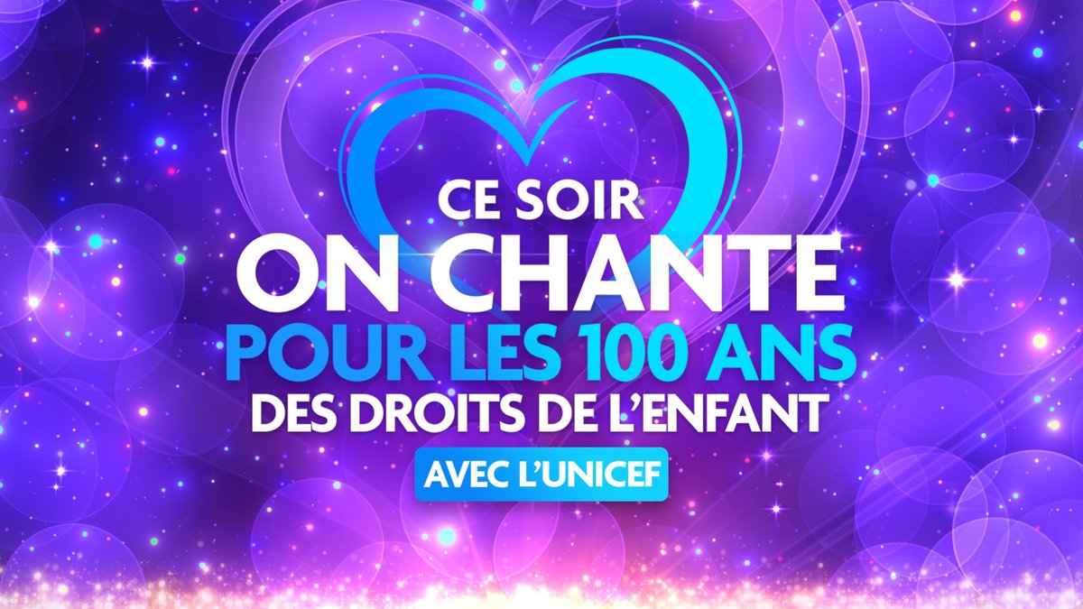 📺💙 Ce mardi 12 mars, @W9 mobilise les stars de la chanson française pour une soirée de solidarité célébrant les droits de l'enfant. 🎤 Une soirée au profit de l'UNICEF animée par notre ambassadrice @Elodiegossuin et @JeromeAnthonyM6 fcld.ly/qj9a15w #PourChaqueEnfant