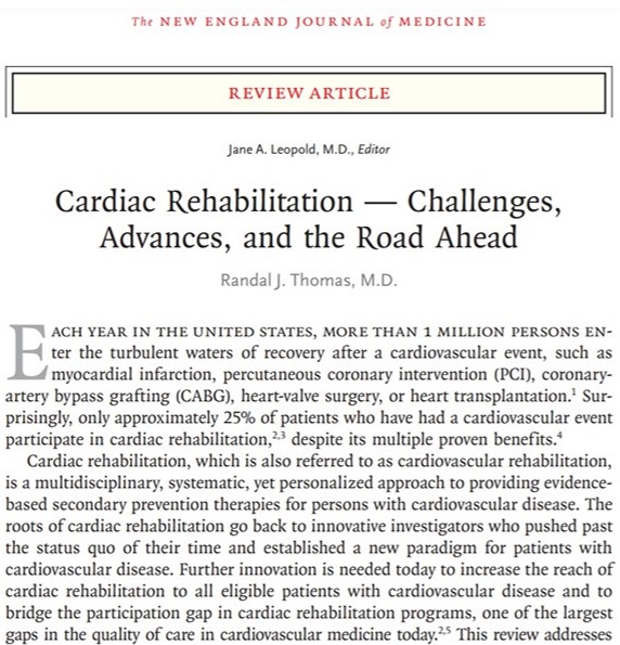 @MayoClinicCV @RCSI_Irl @Beaumont_Dublin @Irishheart_ie @irishcardiacsoc @paulreiddublin @DonnellyStephen @MichealMartinTD Essential Reading in advance of the Mayo Clinic's return to Ireland next month! 🇮🇪 🫀☘️@HcriRehab @ICCPR_GlobalCR Cardiac Rehabilitation — Challenges, Advances, and the Road Ahead | NEJM nejm.org/doi/10.1056/NE…