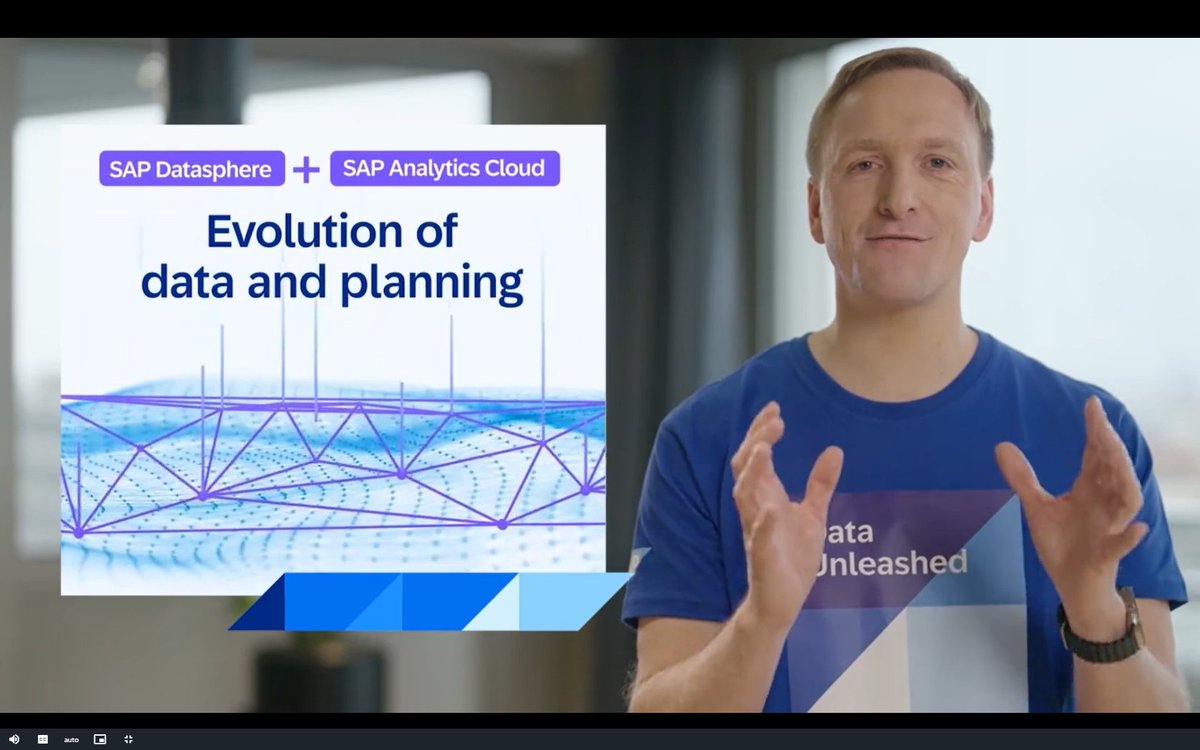 KirkDBorne's tweet image. .@SAP #SAPDataUnleashed =&amp;gt; Extended Planning &amp;amp; Analysis xP&amp;amp;A empowered via one shared data platform for all business functions: HR, sales, finance, supply chain, ...with full visibility for the Finance team!

See the future of data, #AI, &amp;amp; Planning here:
sap.com/products/techn…