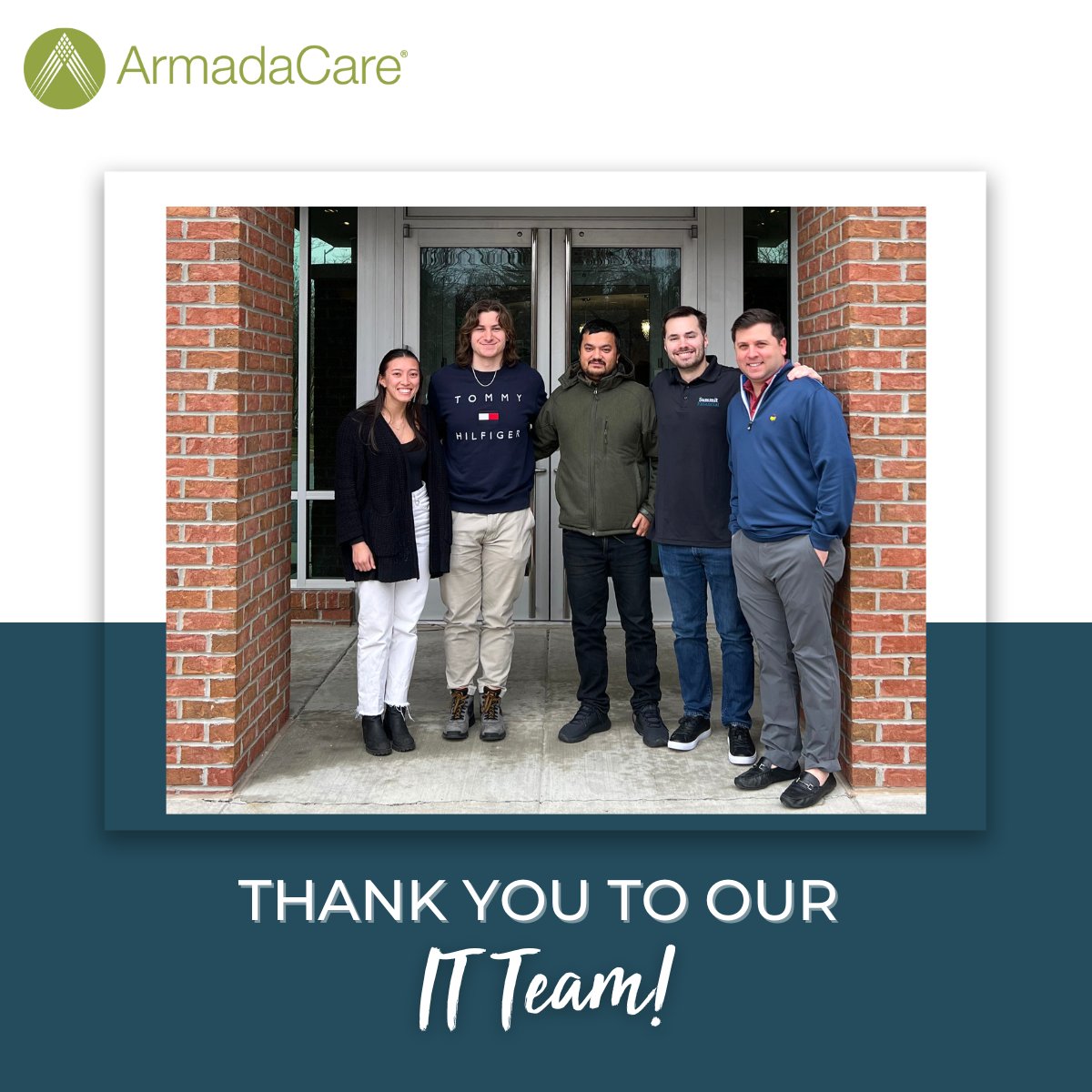 ArmadaSolutions's tweet photo. Shoutout to our incredible IT team! 🌟

They’re the unsung heroes, the rockstars behind the screens, keeping our systems running smoothly and our data secure. Thank you for all you do to support our success! 💻 🔒

#TeamAppreciation #ACFamily https://t.co/WScYa0d7aF