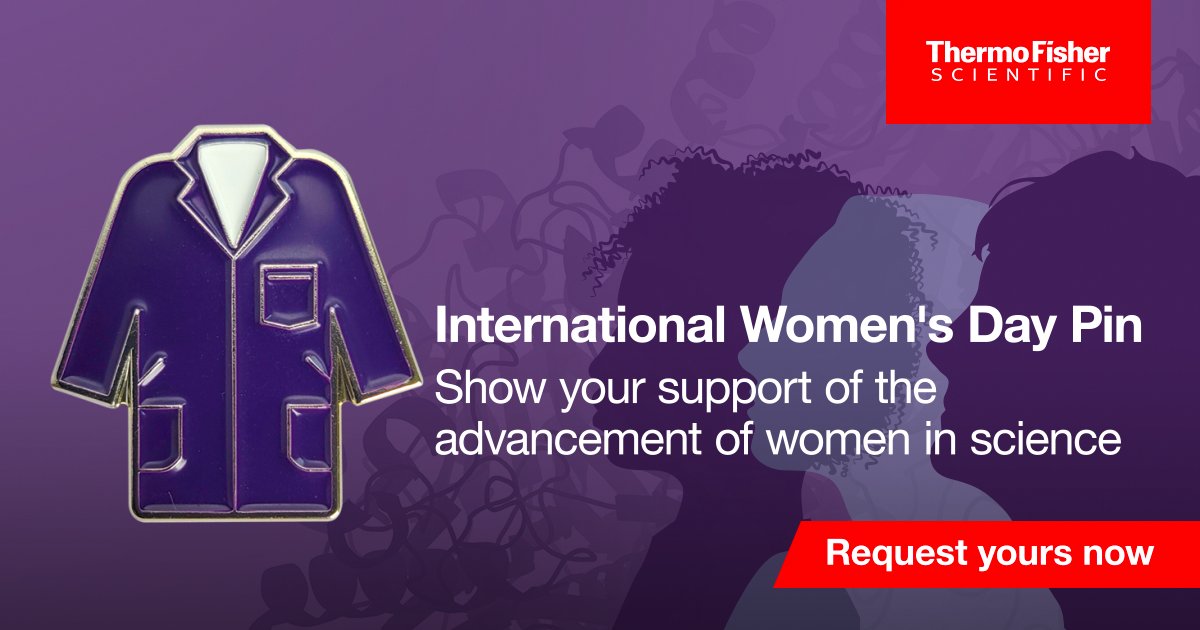 You can request a free SHINY, PURPLE and LIMITED EDITION pin from @thermofisher below, in celebration of women scientists in #ElectronMicroscopy for #InternationalWomensDay2024 Bonus points if you post a photo with your pin #EmpowerWomenInEM bit.ly/49HcBzF