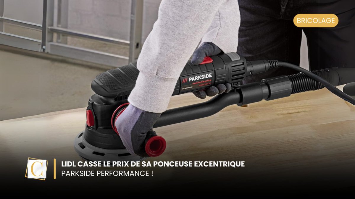 Ctendance1's tweet image. 💥 Casse de prix chez Lidl sur la ponceuse excentrique PARKSIDE PERFORMANCE !

Un outil essentiel pour tous vos projets de ponçage, maintenant à un tarif exceptionnel.
👉 ctendance.fr/lidl-ponceuse-…

#Lidl #Ponceuse #Bricolage #ParksidePerformance