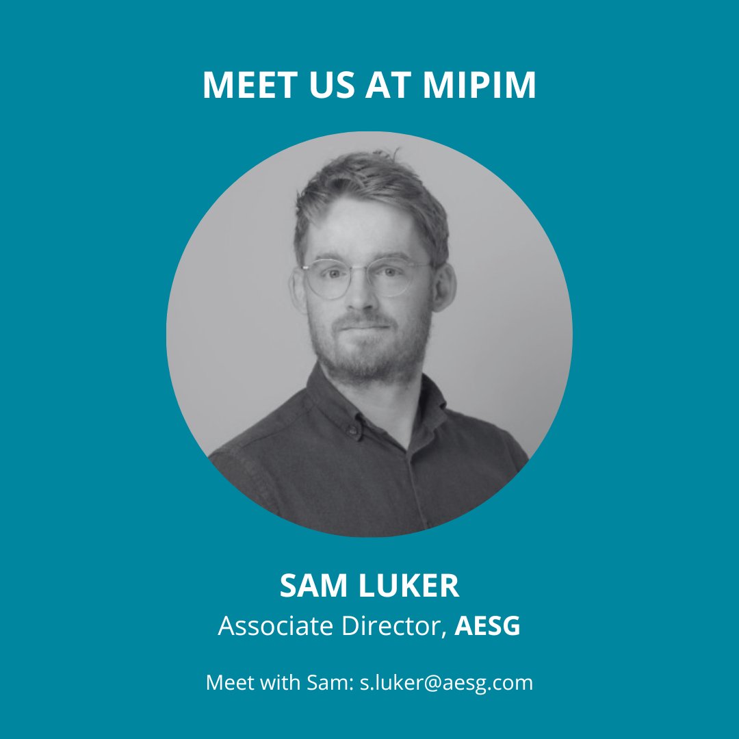 👋 Meet the LDN Collective at MIPIM 👤 @AESG_Limited is a world leading Specialist Consultancy, Engineering and Advisory firm working on projects throughout Europe, the Middle East and Asia.  📩 Sam: s.luker@aesg.com 📩 Ben: b.clark@aesg.com #MIPIM2024