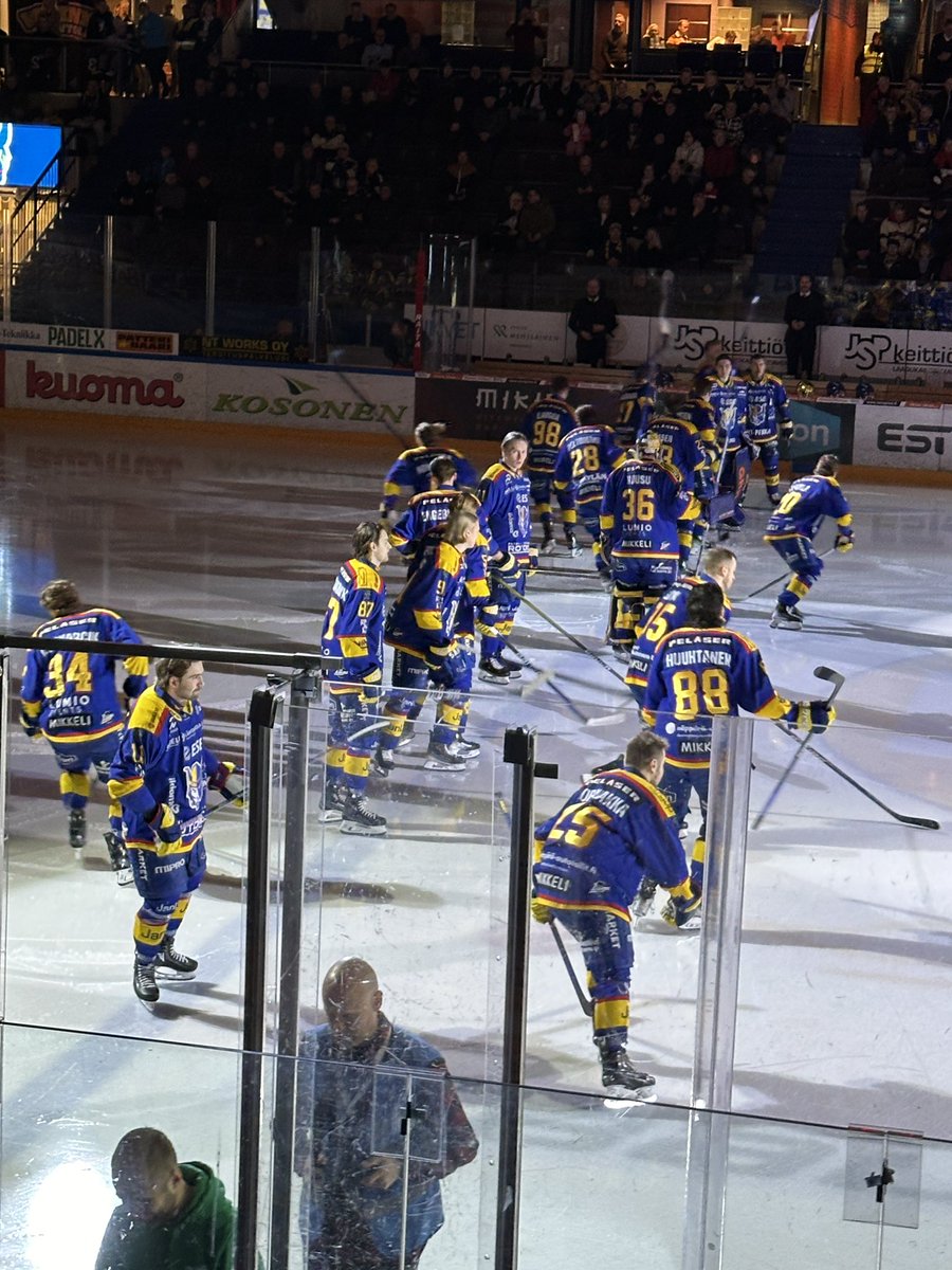 TarmoKyllonen's tweet photo. Jukurit - Ässät #liiga https://t.co/KM02W2Sq9u