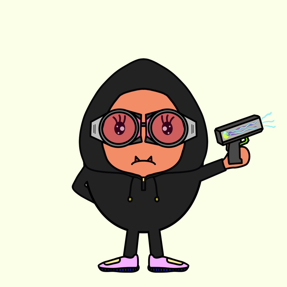EGG_KINGDOM_nft's tweet photo. Penedesenca egg breed says "Hello and have a nice day everyone 🥚❤️ "

He is ready to shot the electric gun 🔫🧲

#EggKingdom #NFT #ETH #NFTCommunity #opensea #OpenSeaNFT #CryptoArt https://t.co/LFhsBBAGN5
