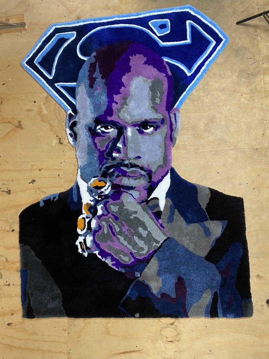 ONittyMusic's tweet photo. @MeekMill I made rugs for Shaq and Travis Scott. Let me make one for you. https://t.co/1oiKDnFCti