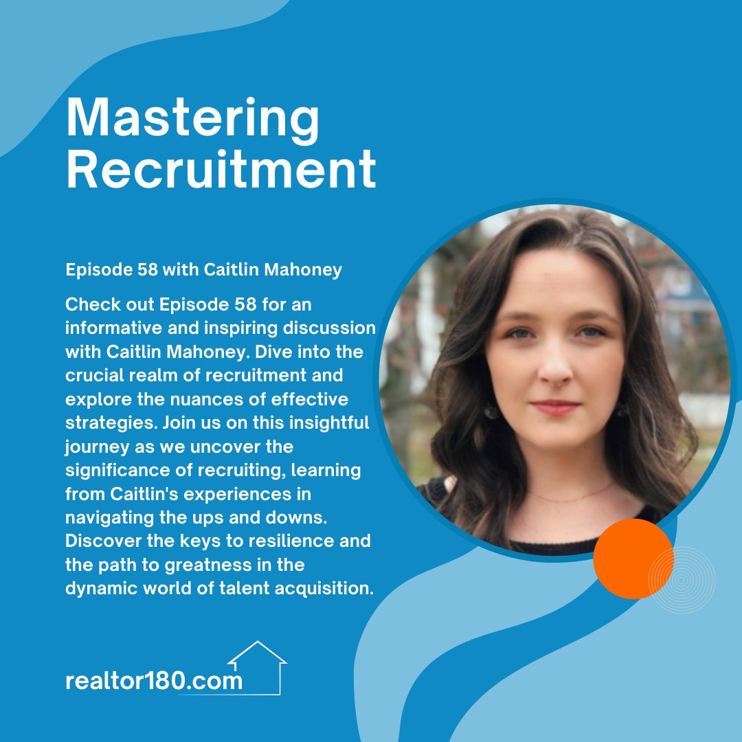 Join me on the @realtor180show with <a href="/ShawnKunkler/">Shawn Kunkler</a> as we discuss recruiting, overcoming challenges, and the real estate journey toward success! 🎙️ #Realtor180 #RealEstate #recruiting #realestate #realtorlife #inspiration.

Link: youtu.be/y62sDCKDQUc