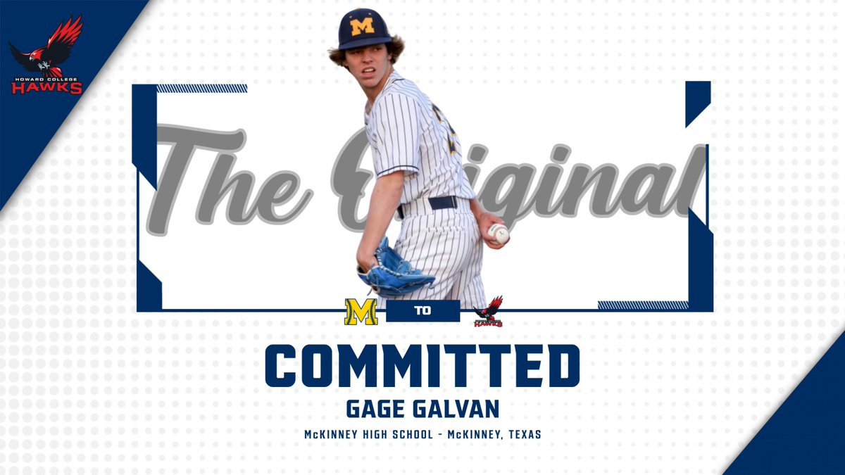 MHSLionBaseball's tweet photo. Al Alford -> Howard College

Congrats to @GageGalvan on his commitment to Howard College! We are super proud of you! Cannot wait to see what you accomplish at Howard! 

#TheOriginal #GoldStandard https://t.co/VxGZ7iXqGH