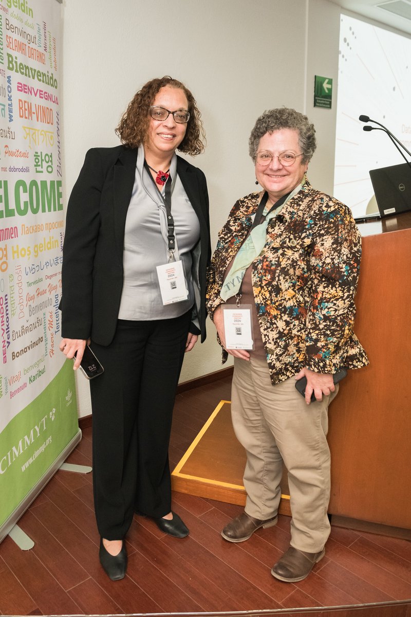 bramaccimmyt's tweet image. .@Sieg_SAS &amp;amp; @kodeh were giving keynote presentations during the #Dataverse2024 Community Meeting portraying how data analysis &amp;amp; management systems serve the farmers of the world.