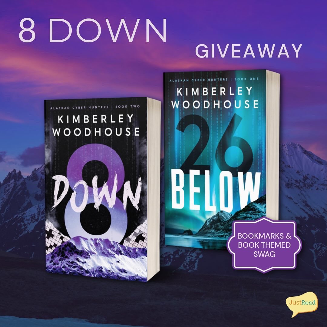 8 bodies down. 8 more lives at stake. Enter to win a copy of 26 Below & 8 Down by Kimberley Woodhouse + other goodies here: justreadtours.com/2024/03/06/wel… @justreadtours @KregelBooks @kimwoodhouse #justreadtours #8Down #AlaskanCyberHunters #KimberleyWoodhouse #KregelPublications #books