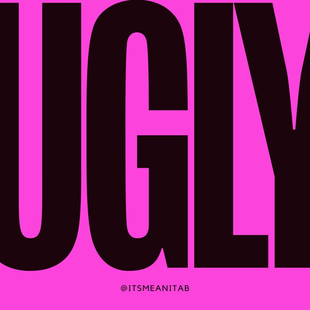 What does ‘ugly” mean to you? 
To me, 'ugly' challenges beauty standards. Let's break free from societal pressures and embrace empowerment. Join the #ReclaimingUgly movement. 
#ChallengeBeautyStandards #BreakFree #PrettyPrivilege #AnitaBhagwandas #Ugly #UglyTheBook