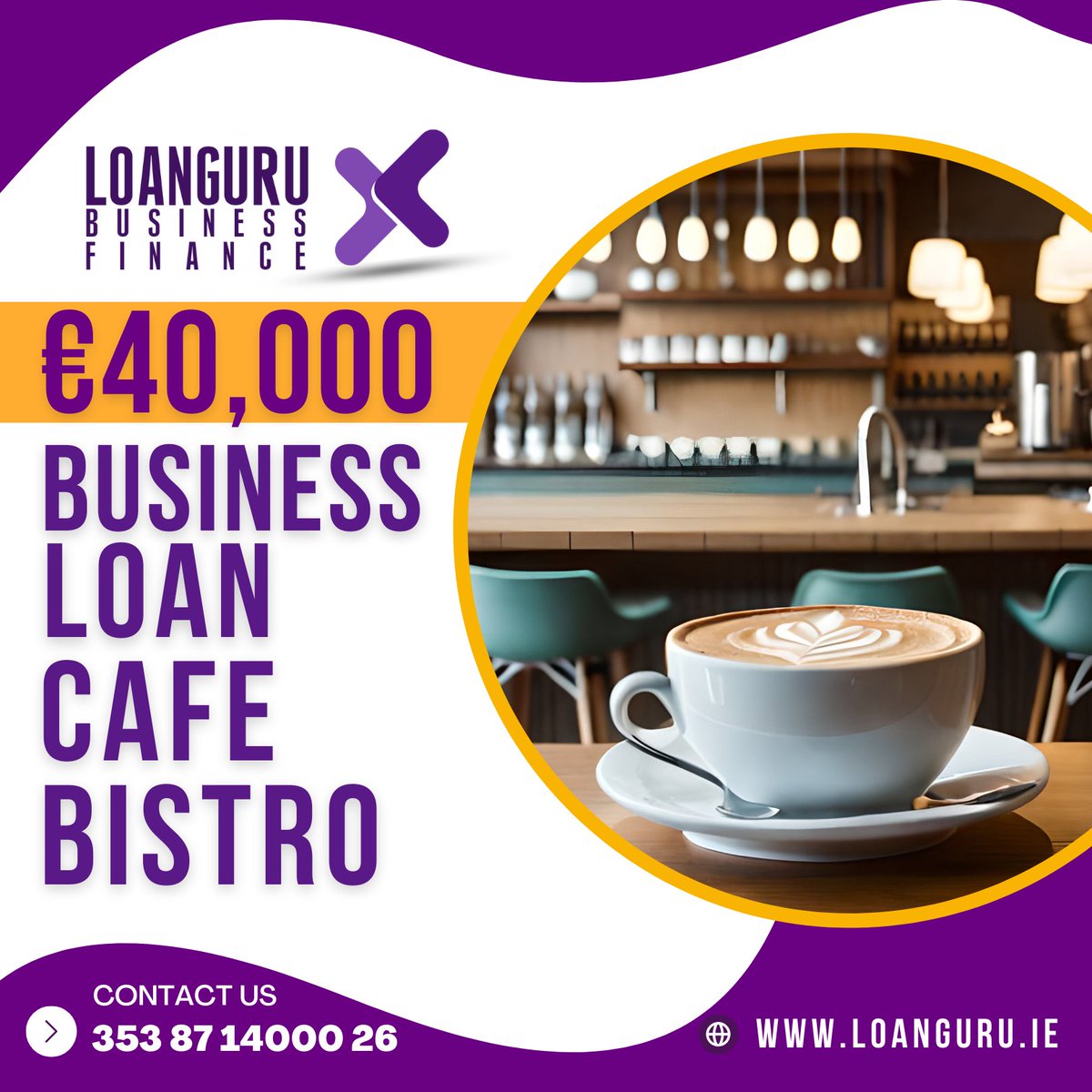 💡Customer Success Story This Week!

A delighted owner of a Cafe Bistro received €40,000 in Business Loan funding to expand their business with an extension.

#irishbusinesses #lending #loangurubusinessfinance
#businessloans #SMEbusinessloans #hospitalityfinance