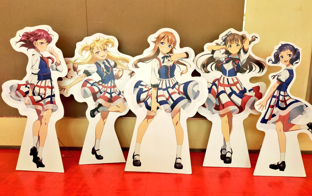 「全力で待ってるよー!!!シャインポスト、アニメもライブもすごく楽しかったからゲー」|さんざし🍒のイラスト