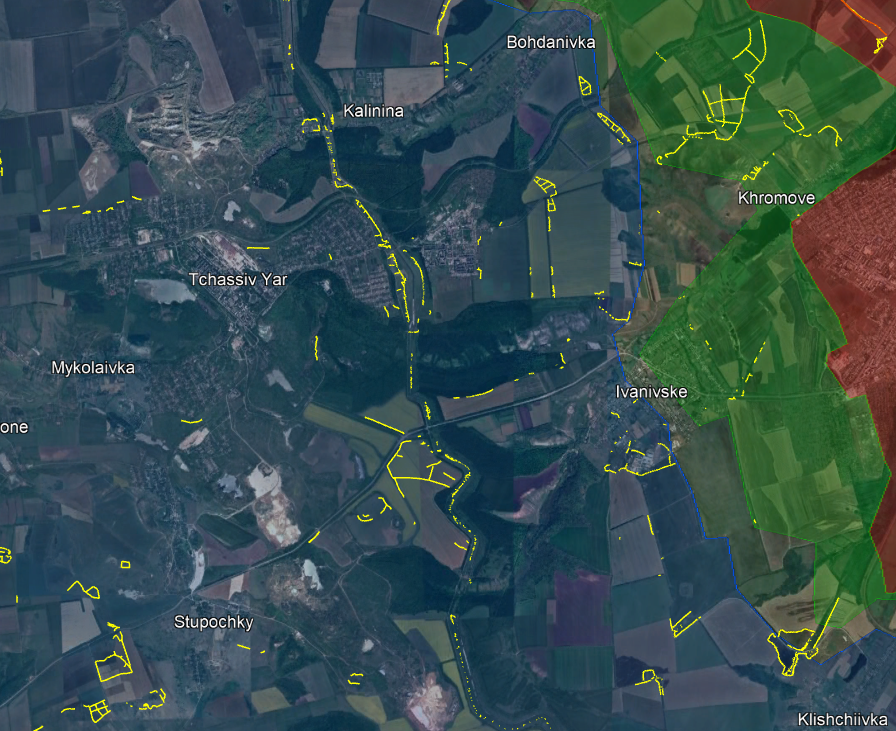 Après Bakhmout, Tchasiv Yar, le fort Ukrainien 🇺🇦 sur la route de Kramatorsk.

Les formations d'attaque Russes 🇷🇺 ne sont qu'à quelques kilomètres à l'est de la ville, mais les Ukrainiens sont en position favorable.

🧵THREAD🧵1/8