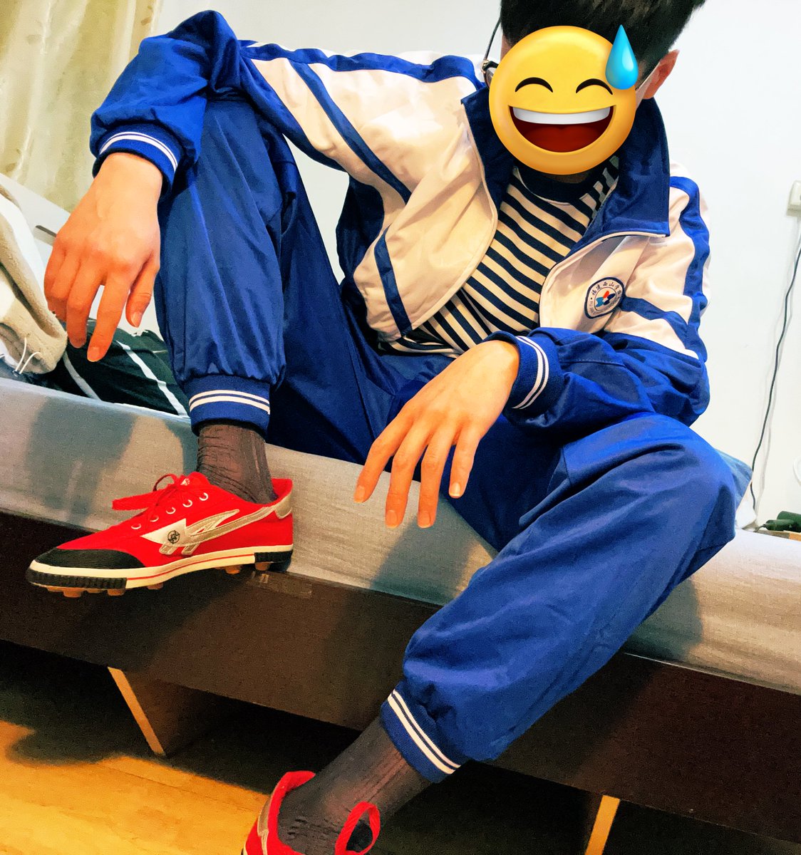 好久没拍校服（复古