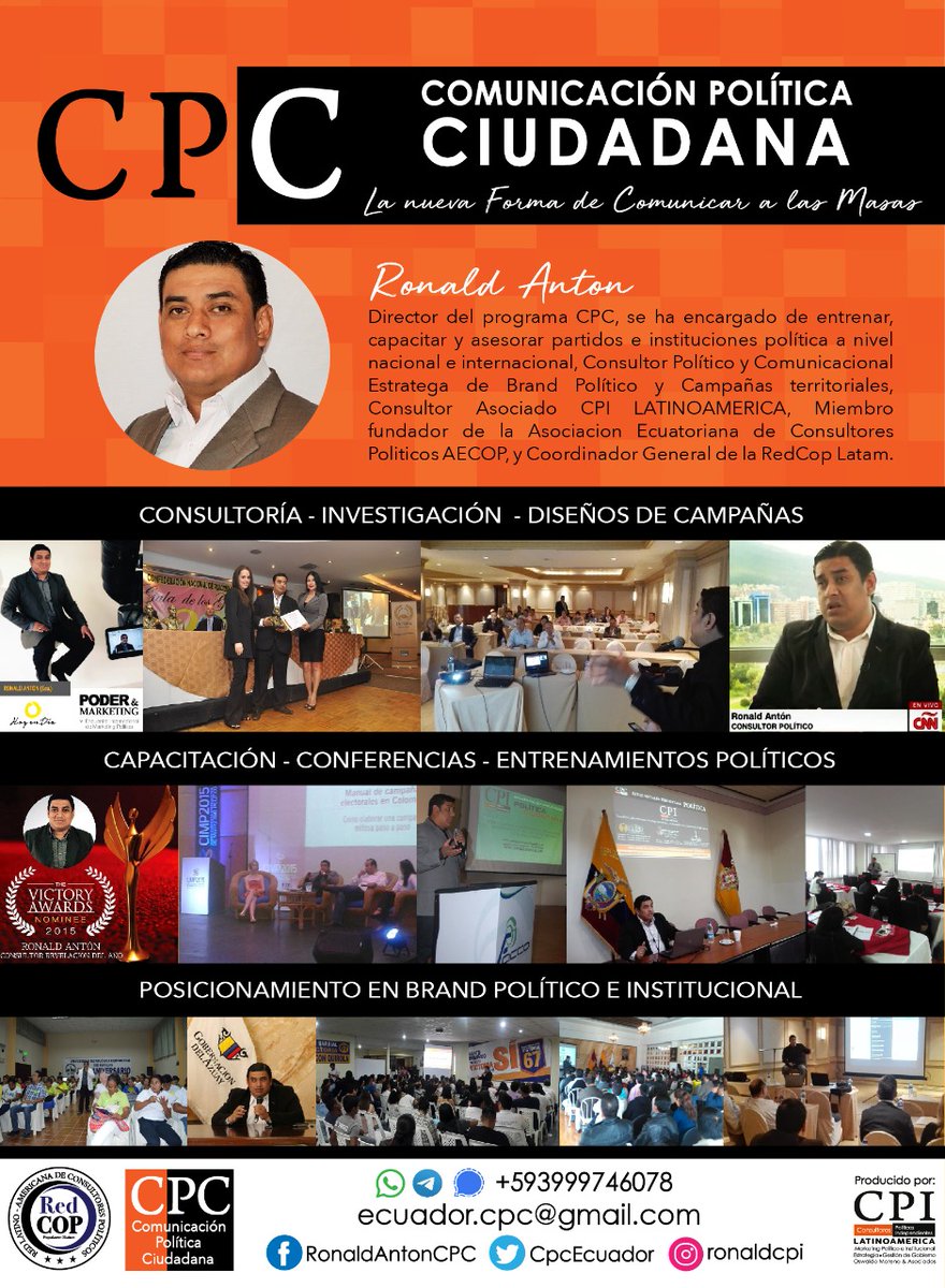 Feliz día del Consultor Político...