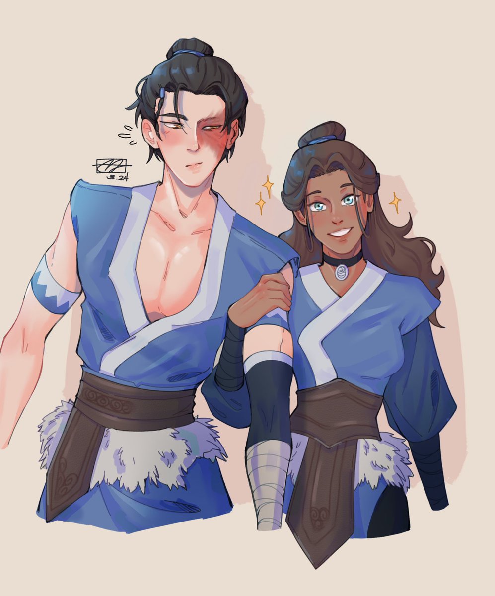 vmiistudio's tweet photo. it’s bring your bf to work day for the southern water tribe’s master waterbender 🌊 #AvatarTheLastAirbender #zutara https://t.co/ttWHTGyogz