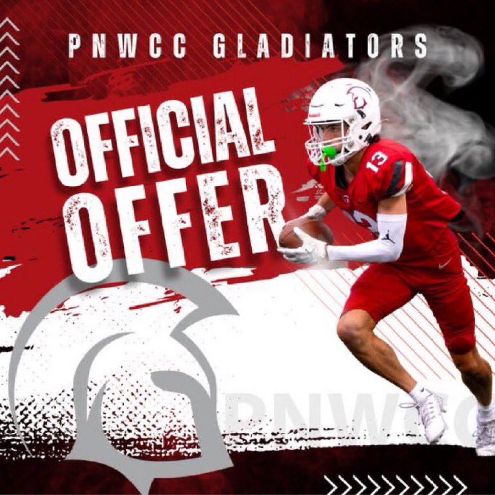 After a great conversation with @Coach_SDyer this past weekend I’m blessed to announce that I’ve received my 4th offer to continue my athletic and academic career at @PNWCCFootball