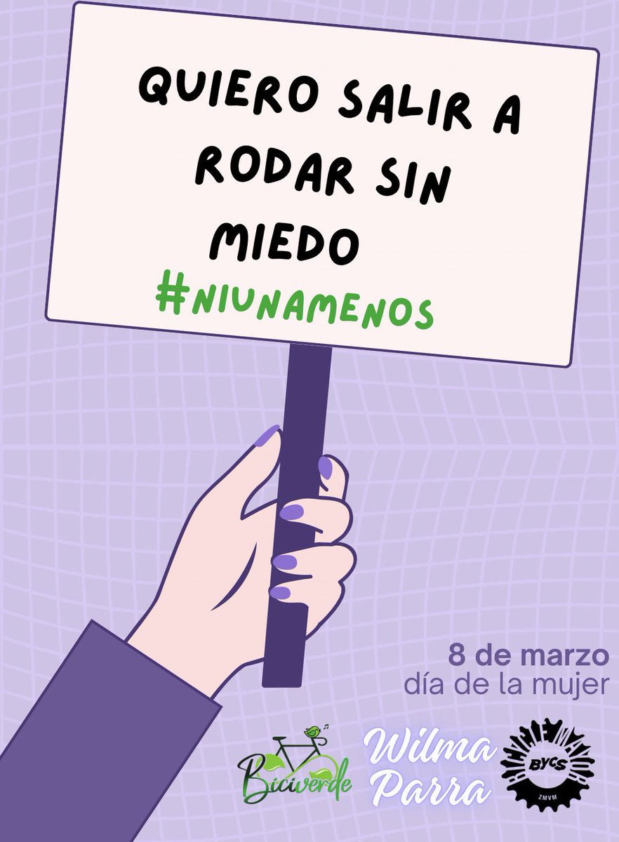 LaMorrison_MX's tweet photo. 🧵/ Ya viene el #8M, realizamos algunos cartelitos con pintas y las acomodamos para mujeres y niñas ciclistas. 

Hoy, sabemos que el 24% de las mujeres, niñas y adolescentes asesinadas en el país se contabiliza como feminicidio, y que las desapariciones van en aumento. https://t.co/f1DOpojICF