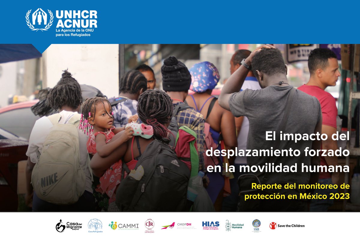 AcnurMexico's tweet photo. 📰 #Comunicado Según entrevistas de ACNUR, más de la mitad de las personas que ingresan a México de manera irregular podrían tener necesidades de protección internacional.

👉🏽 Conoce más: https://t.co/zlrGStyHjk https://t.co/ZDfCFk6tIa