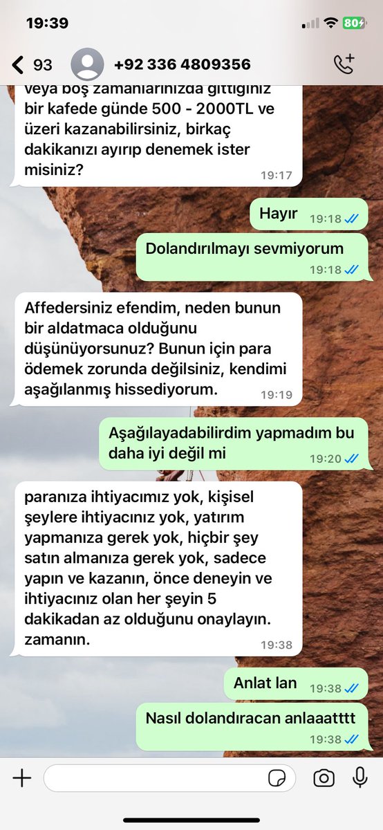 Başladı benim mesai